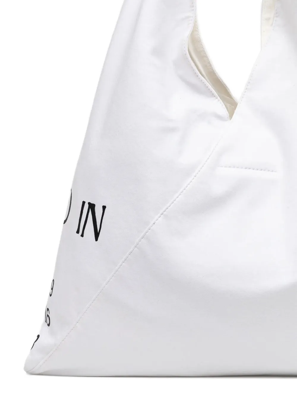 MM6 MAISON MARGIELA NUMBERS MOTIF JAPANESE TOTE BAG