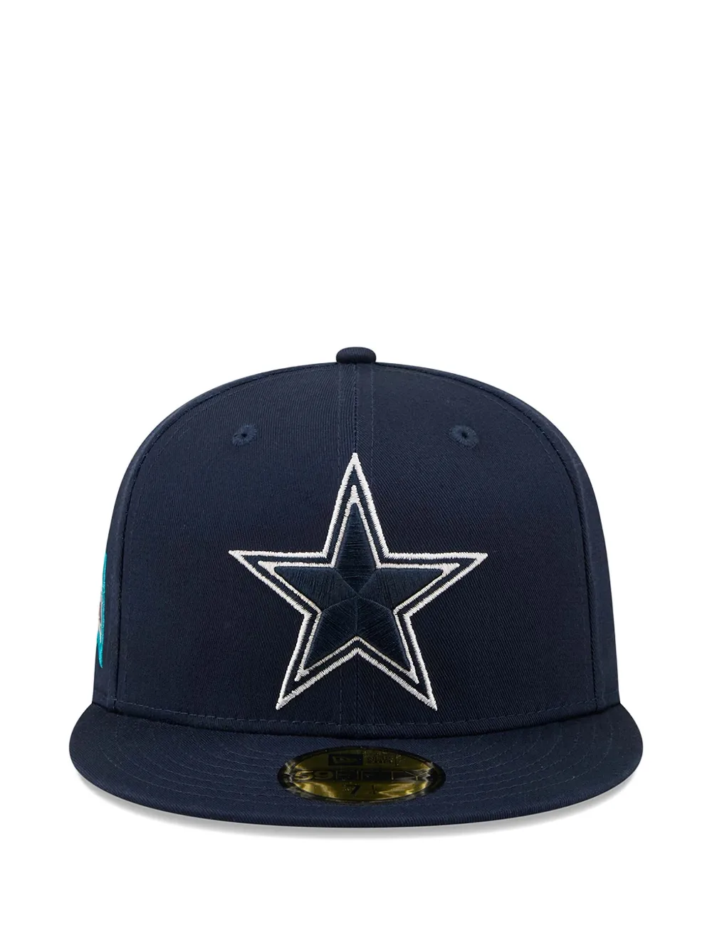 New Era X Nfl Cowboys Star-embroidered Flat-brim Cap