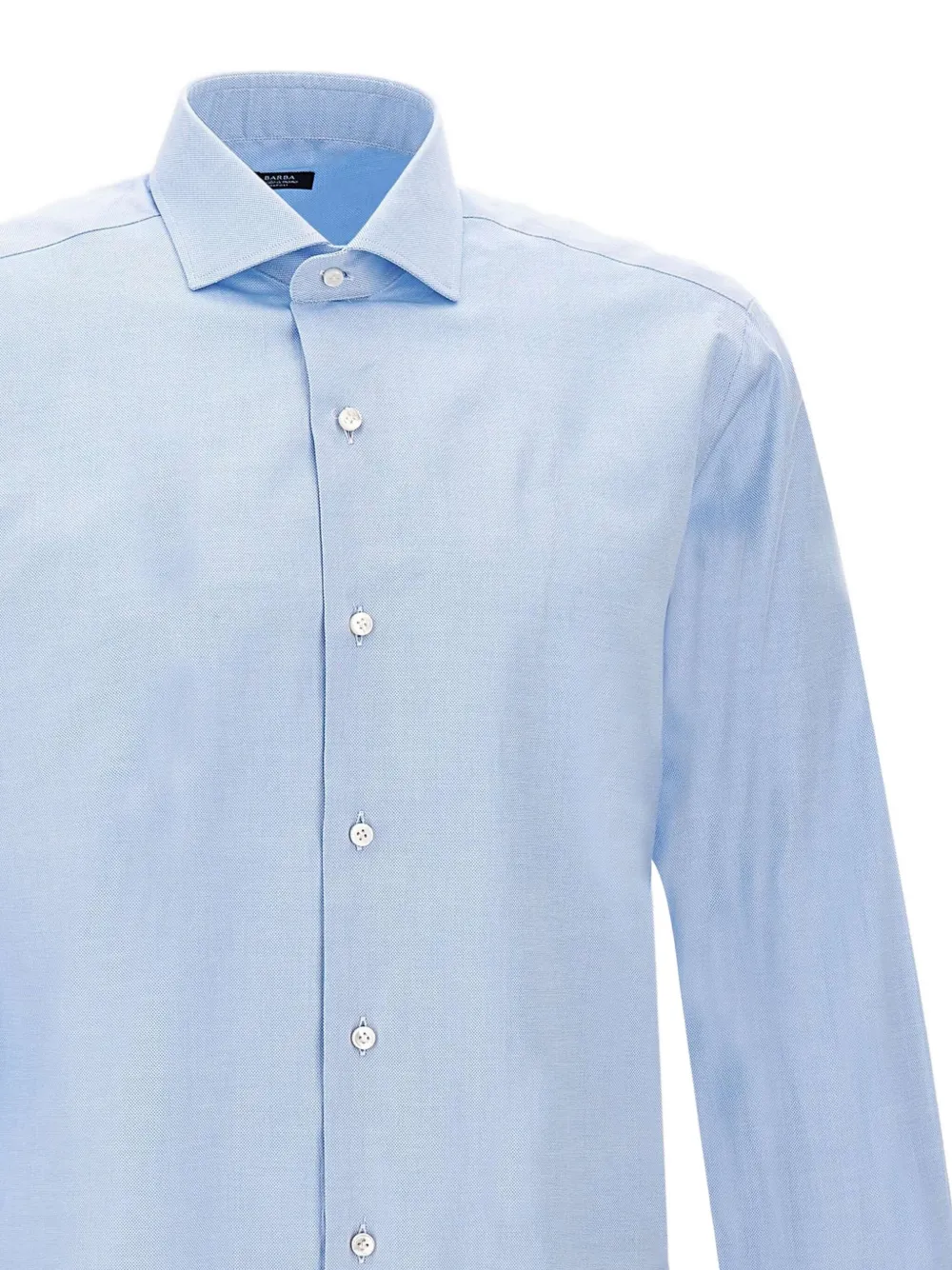 Barba Katoenen overhemd Blauw
