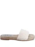 Manebi crochet slide sandals - Neutrals
