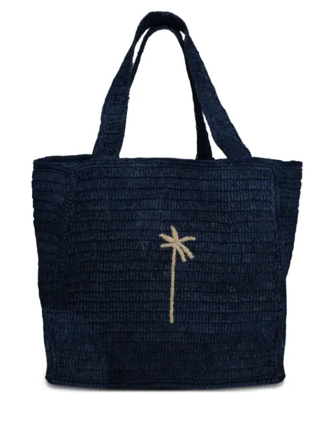 Manebi embroidered-logo tote bag