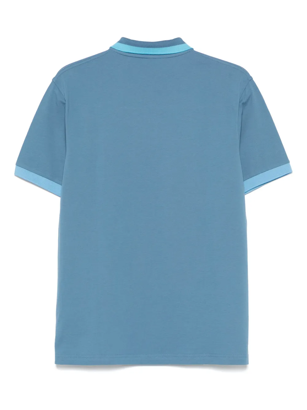 Sun 68 Poloshirt met contrasterende strepen - Blauw