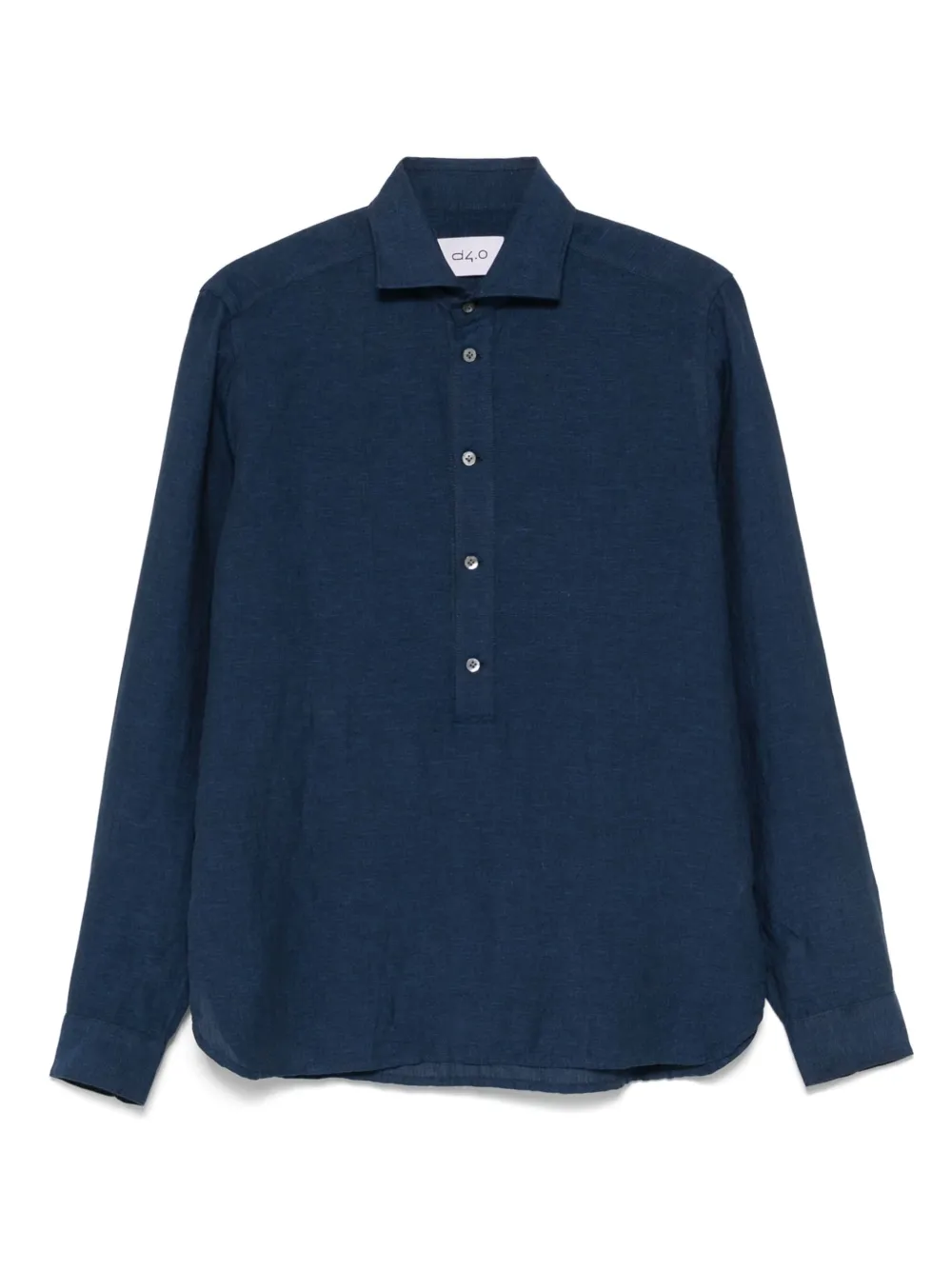 D4.0 Alina overhemd Blauw