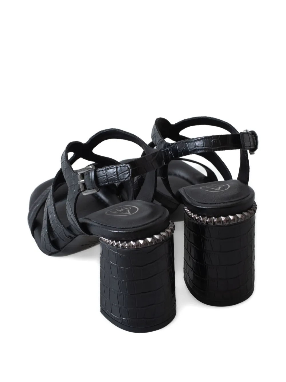 Ash 85mm Luna sandals Black