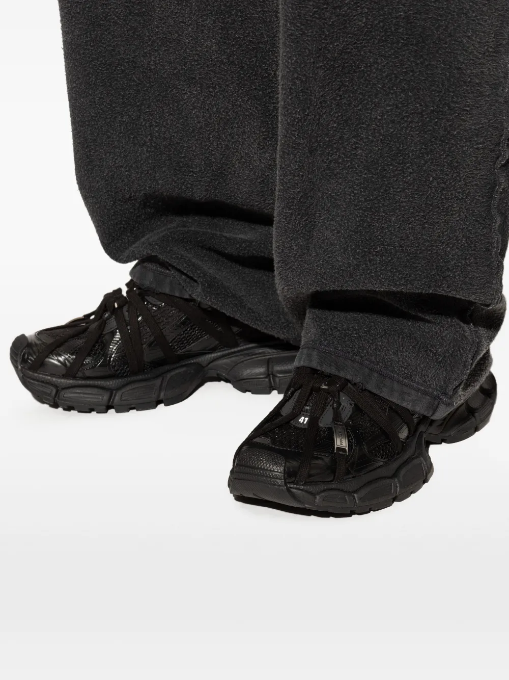 Balenciaga 3XL Extreme Lace sneakers Zwart