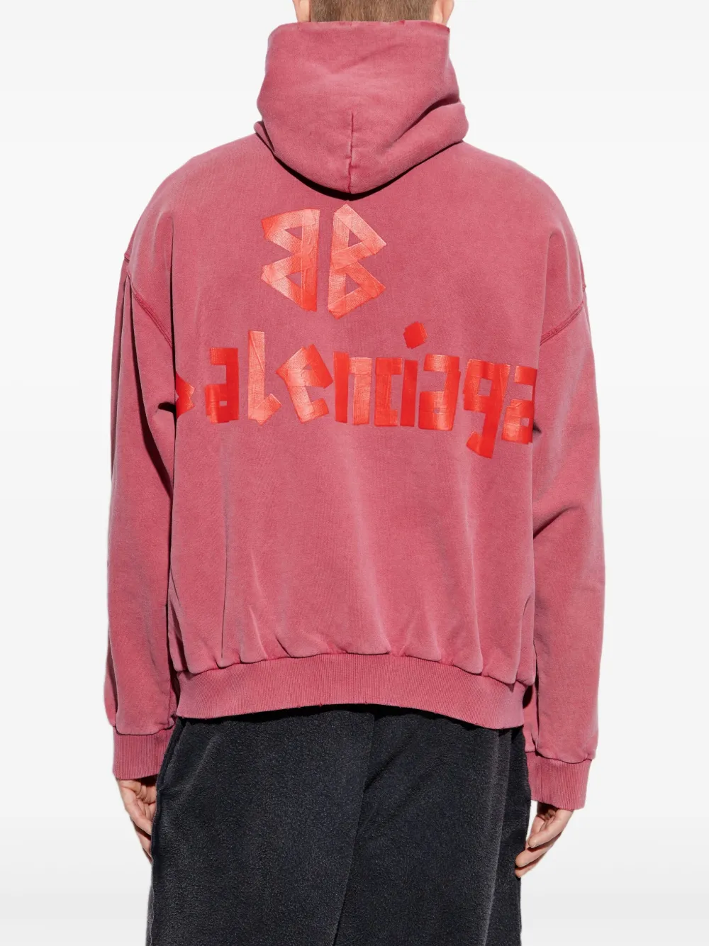 Balenciaga Katoenen hoodie Roze