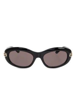 Balenciaga Eyewear BB0311SK スクエアフレーム サングラス | ブラック