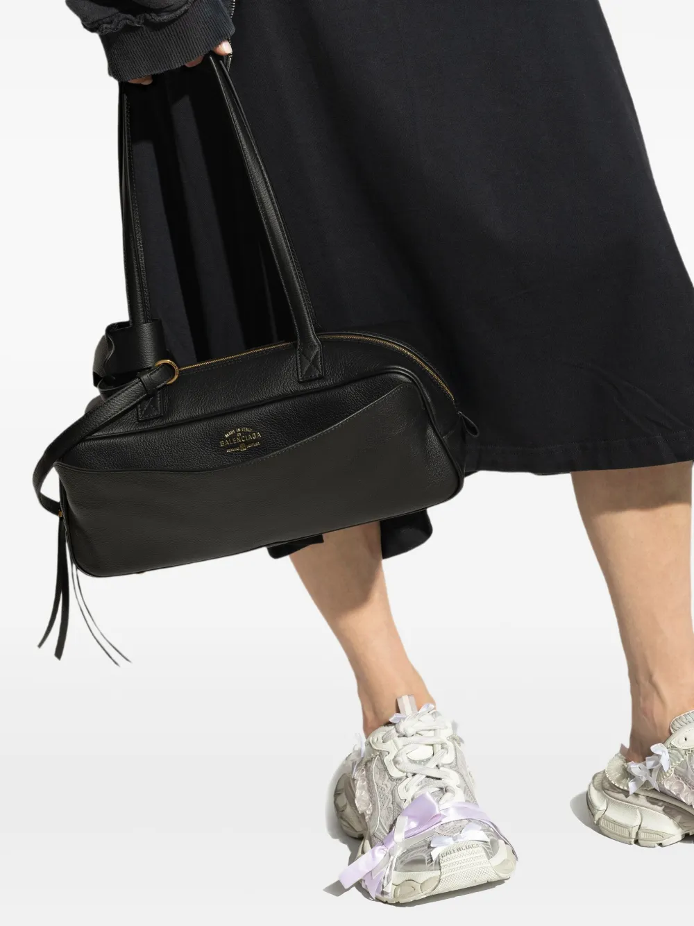 Balenciaga Kleine Carrie shopper Zwart