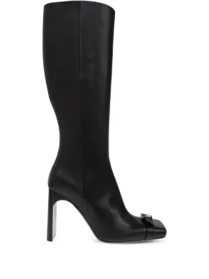 Balenciaga Trooper Rubber Low Boots | Black | FARFETCH RO