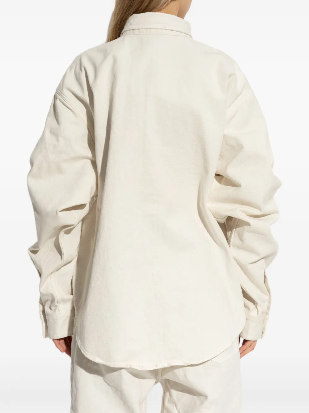 Balenciaga Katoenen blouse Beige