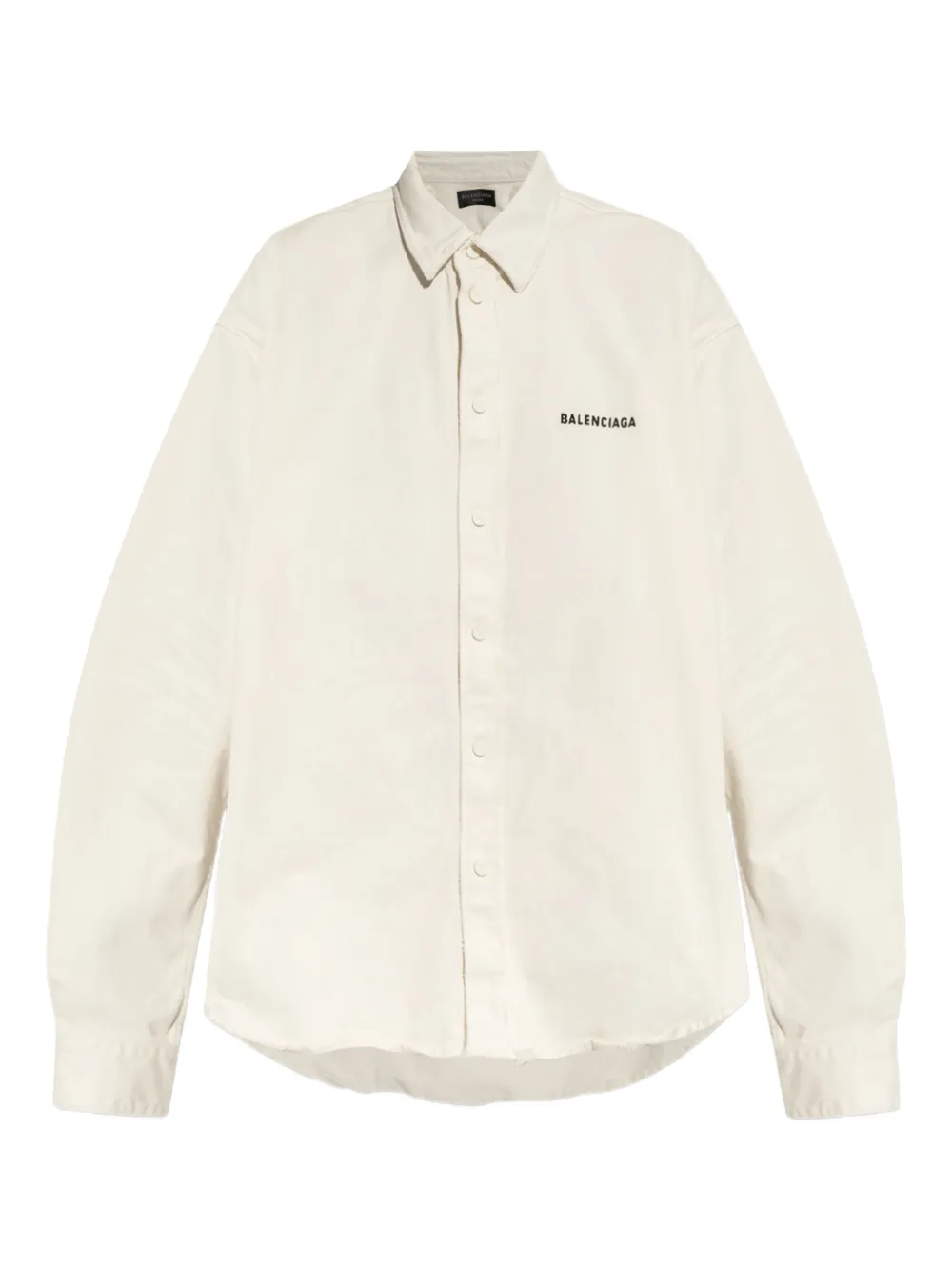 Balenciaga Katoenen blouse Beige