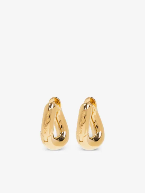 Balenciaga link earrings 
