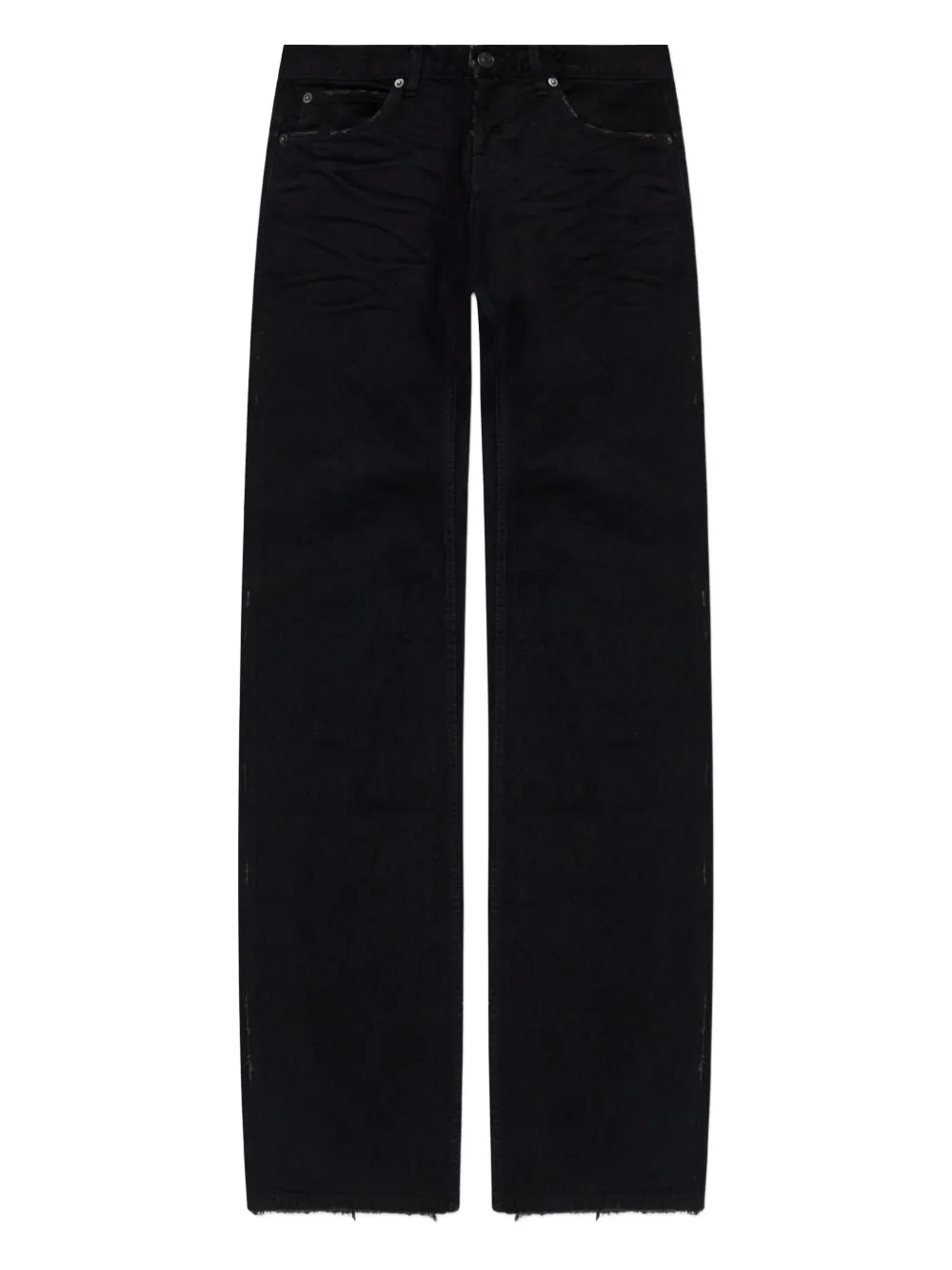 Balenciaga Jeans im Distressed-Look - Schwarz