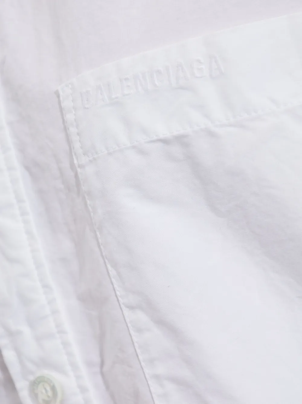 Balenciaga Katoenen blouse Wit