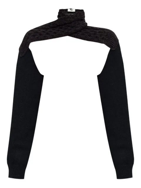 FENDI knitted high-neck jumper