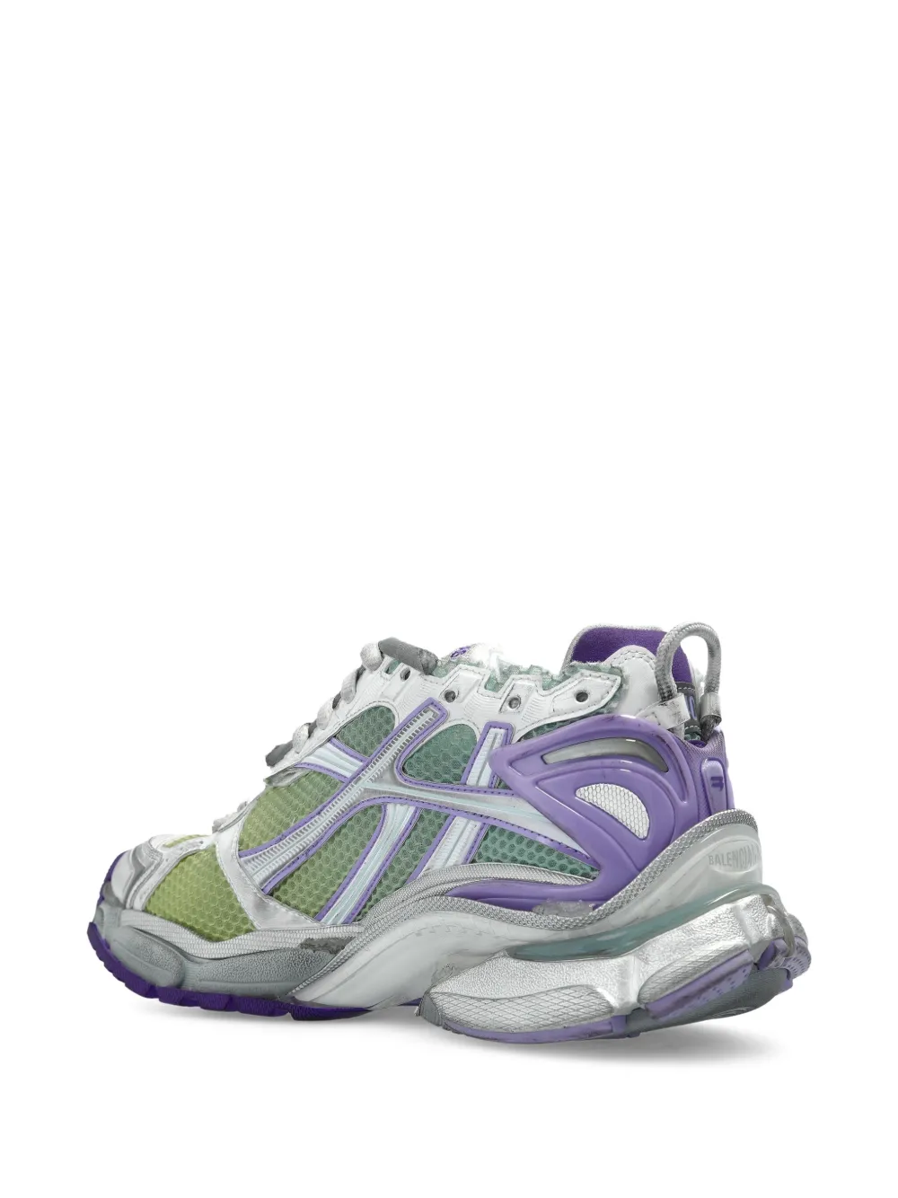 Balenciaga Runner sneakers met veters Zilver