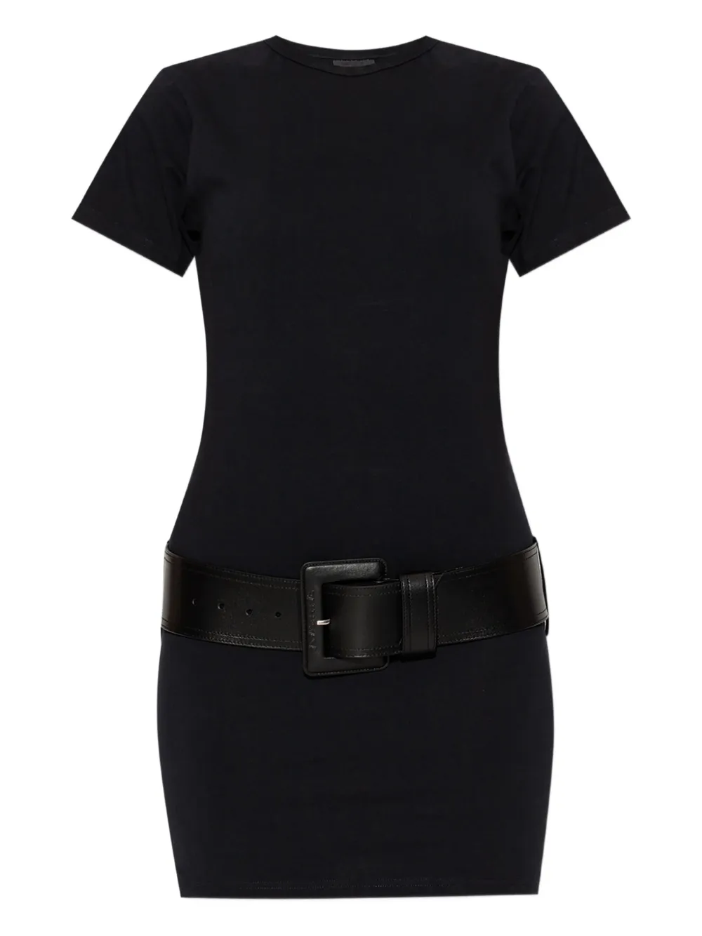 Balenciaga Minikleid mit Gürtel - Schwarz