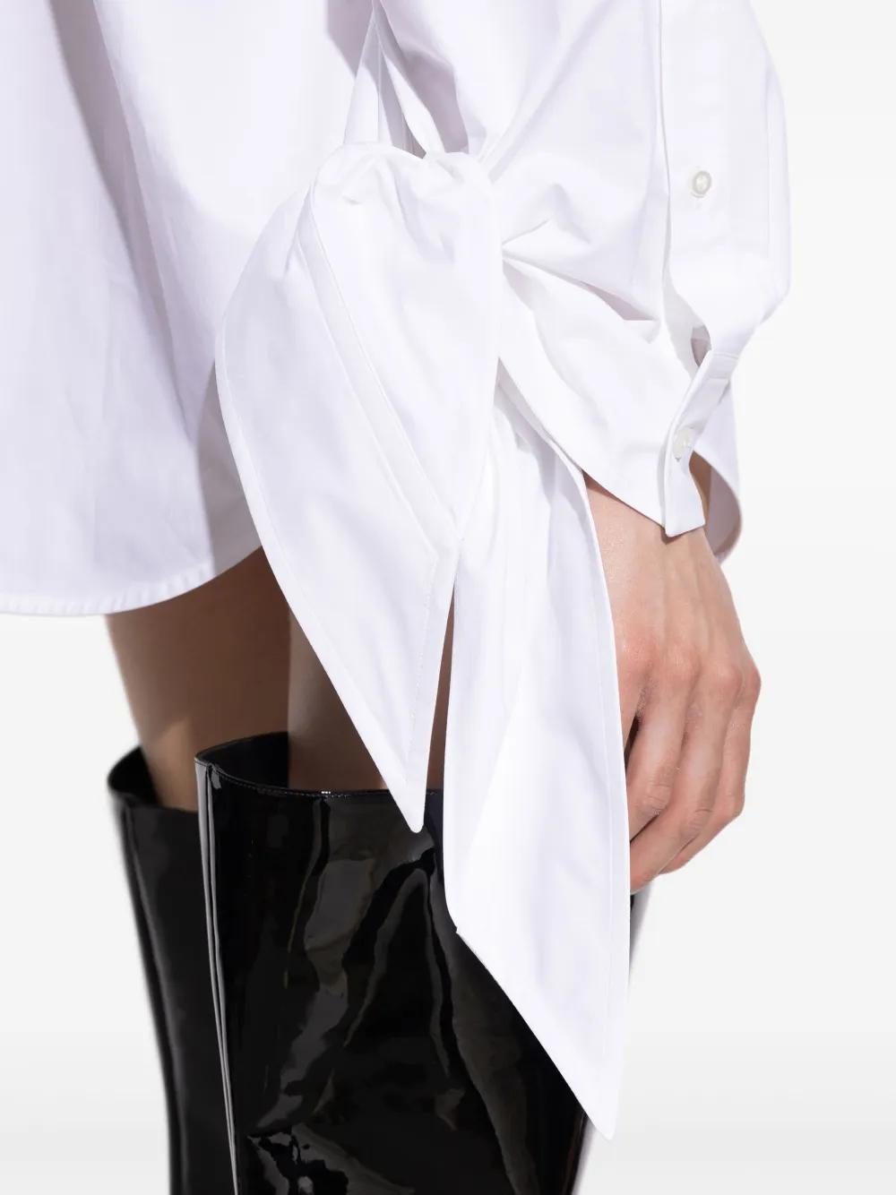 Balenciaga Popeline blouse Wit