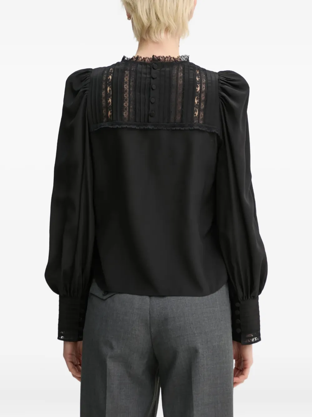  Zadig&voltaire Thena Silk Blouse - Black 