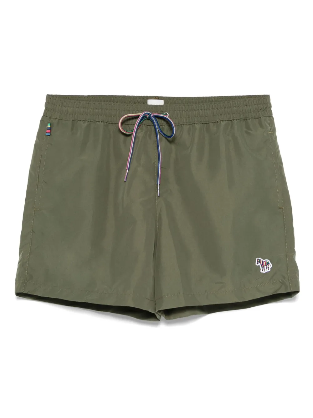 Paul Smith Zwembroek met geborduurd logo Groen