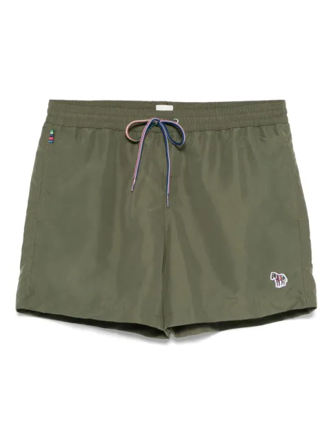 Paul Smith logo-embroidered swim shorts