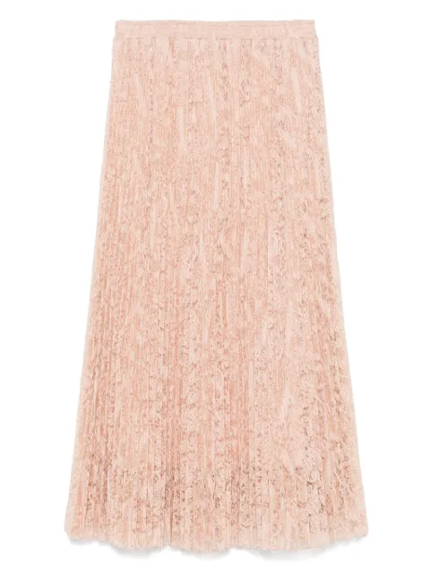 Ermanno Scervino floral-embroidered midi skirt