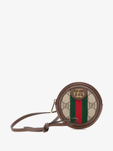 Gucci Pre-Owned 2016-2024 Mini GG Supreme Ophidia Round Neck Pouch shoulder bag