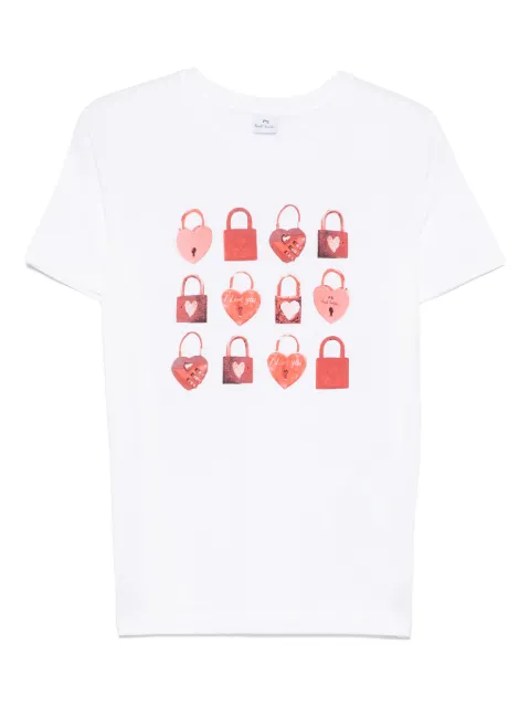 PS Paul Smith Heart Padlock T-shirt
