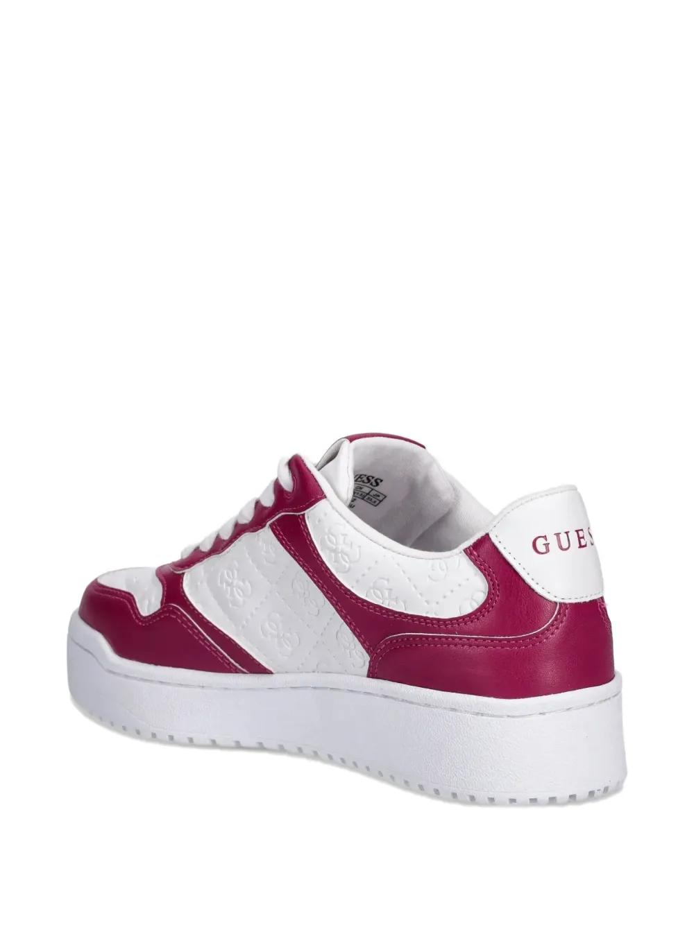 GUESS USA Miriam logo-debossed sneakers White