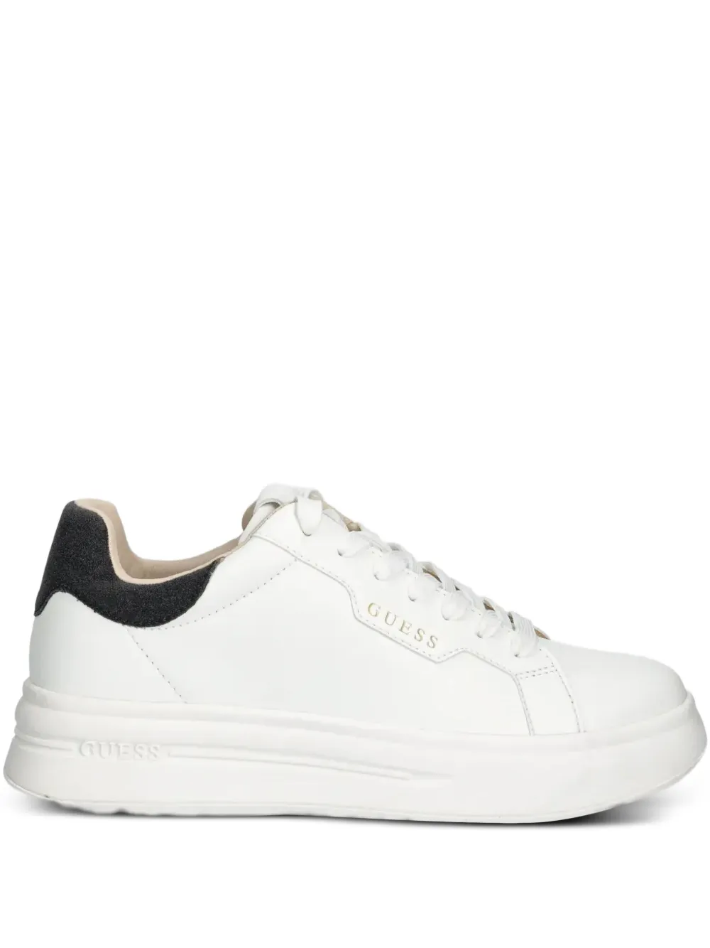 GUESS USA Winnie platform-sole lace-up sneakers White