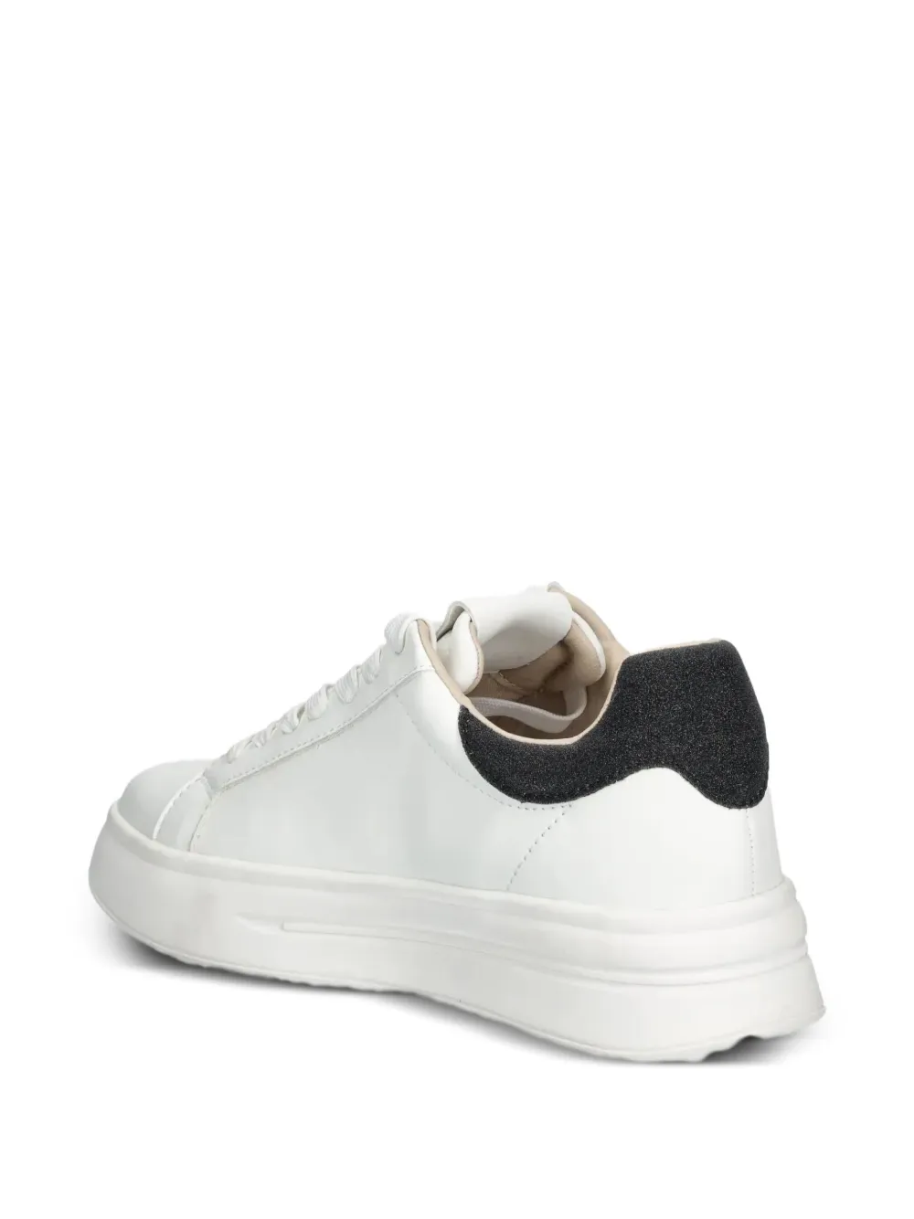 Guess Usa Winnie Platform-sole Lace-up Sneakers In White