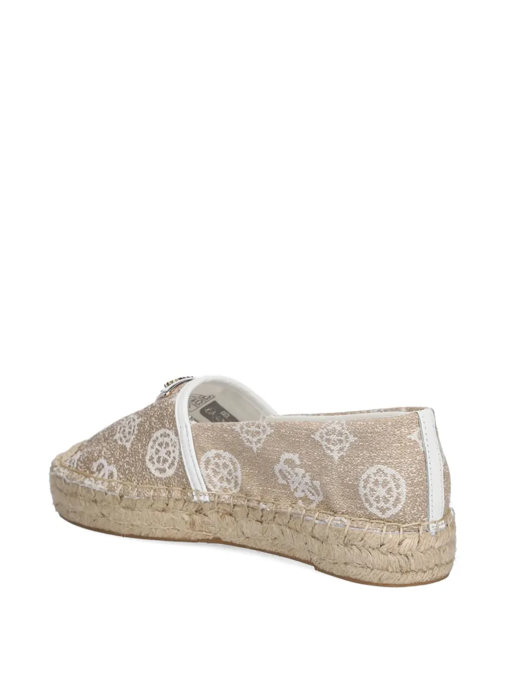 GUESS USA Jolandon embroidered slip-on espadrilles Neutrals