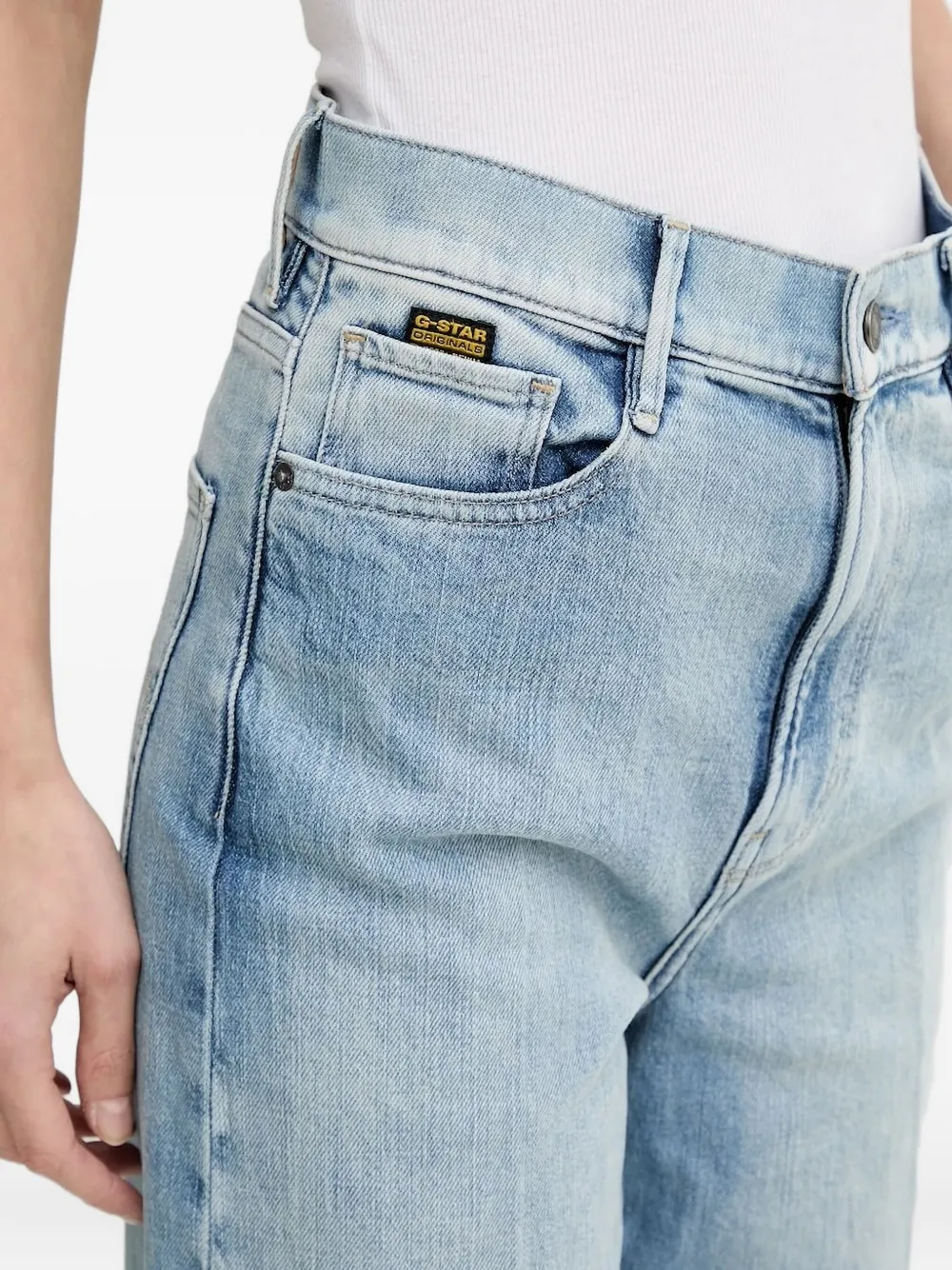 G-Star RAW Jeans met vijf zakken Blauw