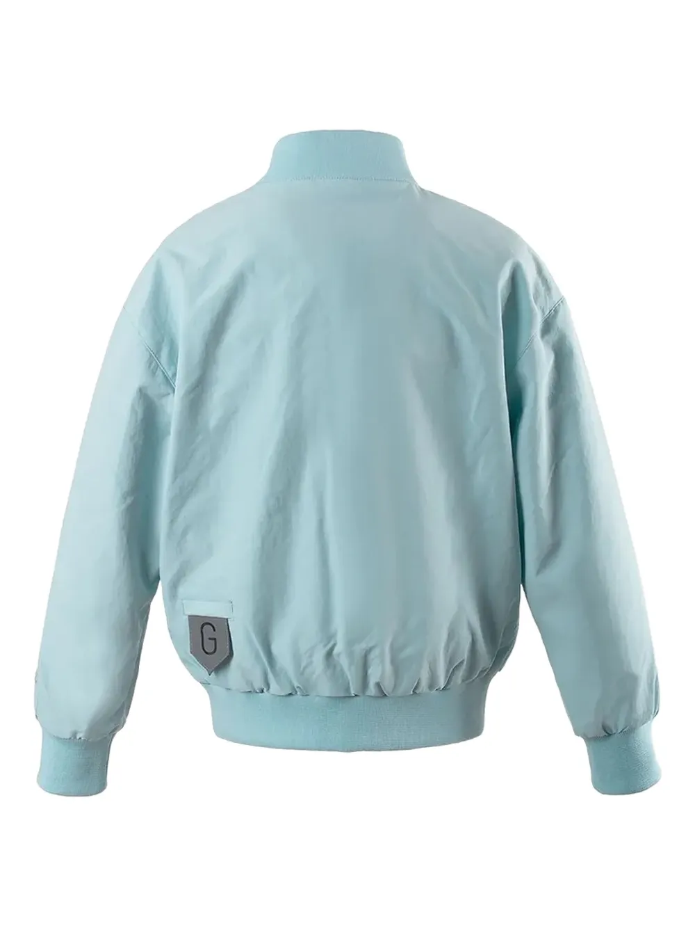 Gosoaky Bright Monkey Penguin-logo Bomber Jacket In Blue