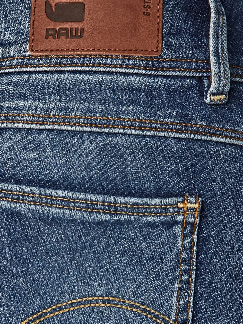 G-Star RAW Lynn skinny jeans met vijf zakken Blauw
