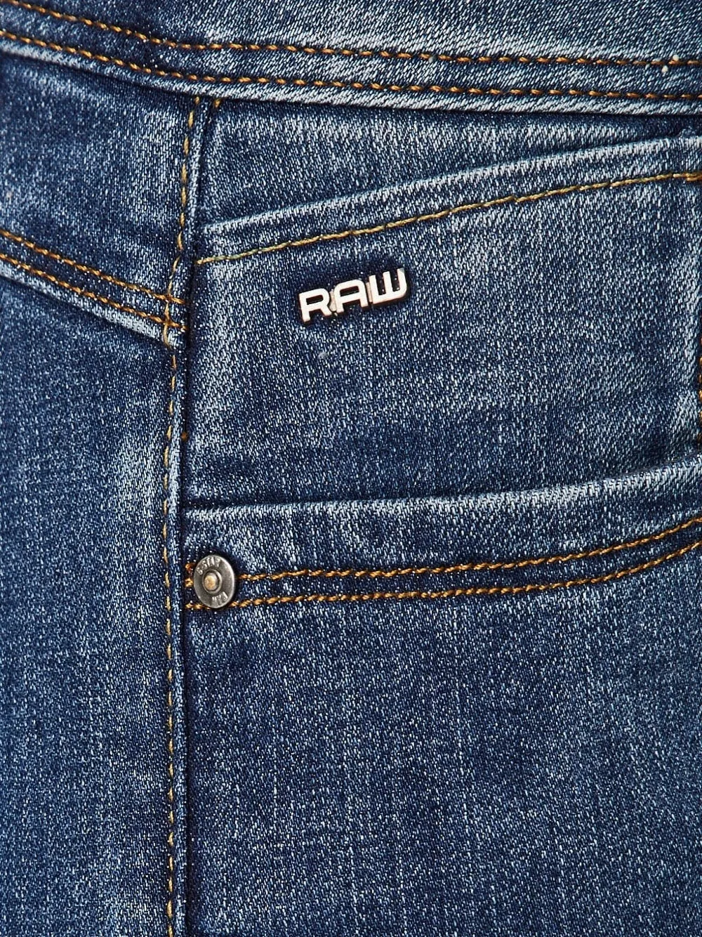 G-Star RAW Lynn skinny jeans met vijf zakken Blauw