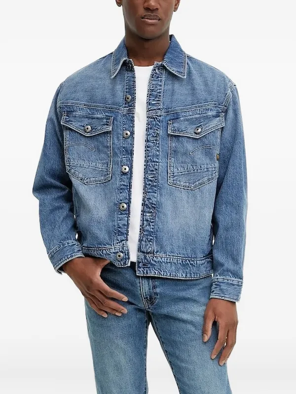 G-Star RAW Dakota Denim Jacket Blue FARFETCH ID