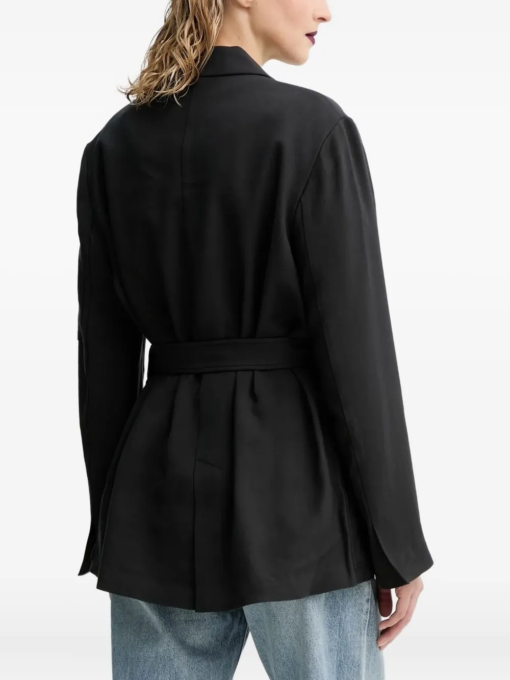 G-Star RAW Blazer met ceintuur Zwart