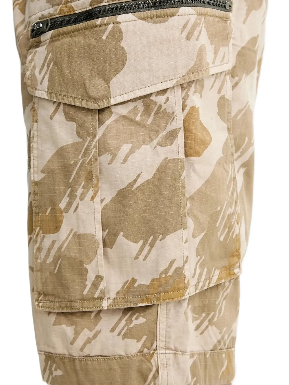 G-Star RAW camouflage cargo shorts Beige