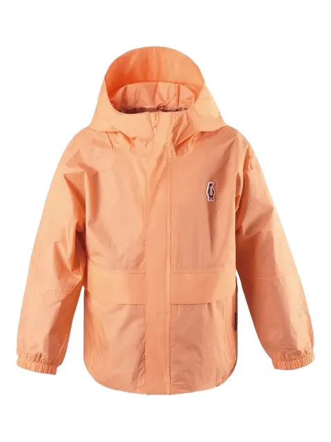 Gosoaky The Lion hooded logo-patch jacket