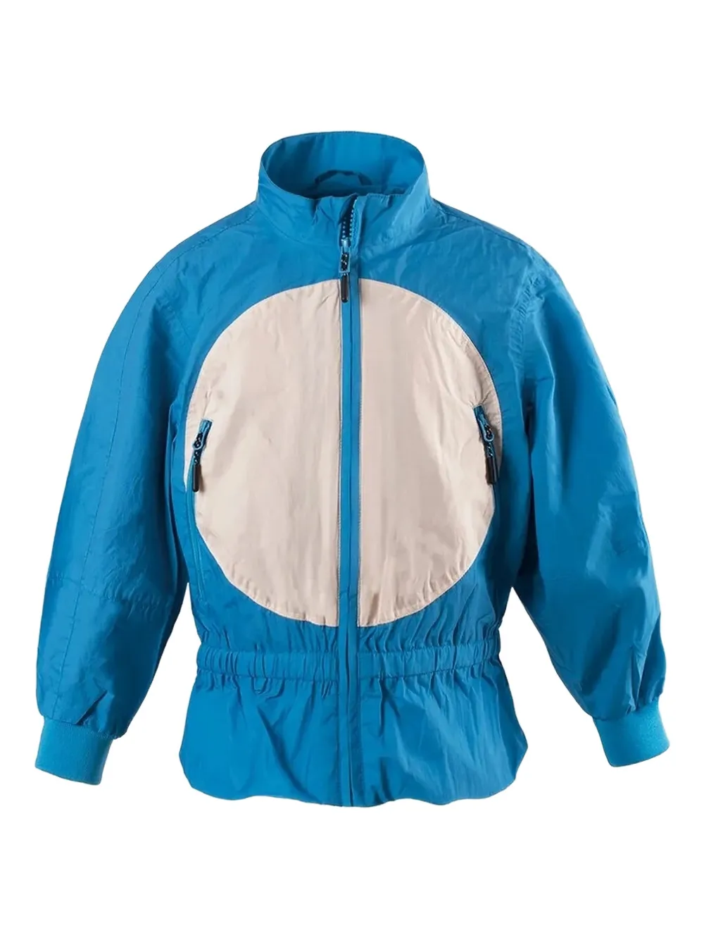 Gosoaky Kangaroo Daisy Colour-blocked Jacket In Blue