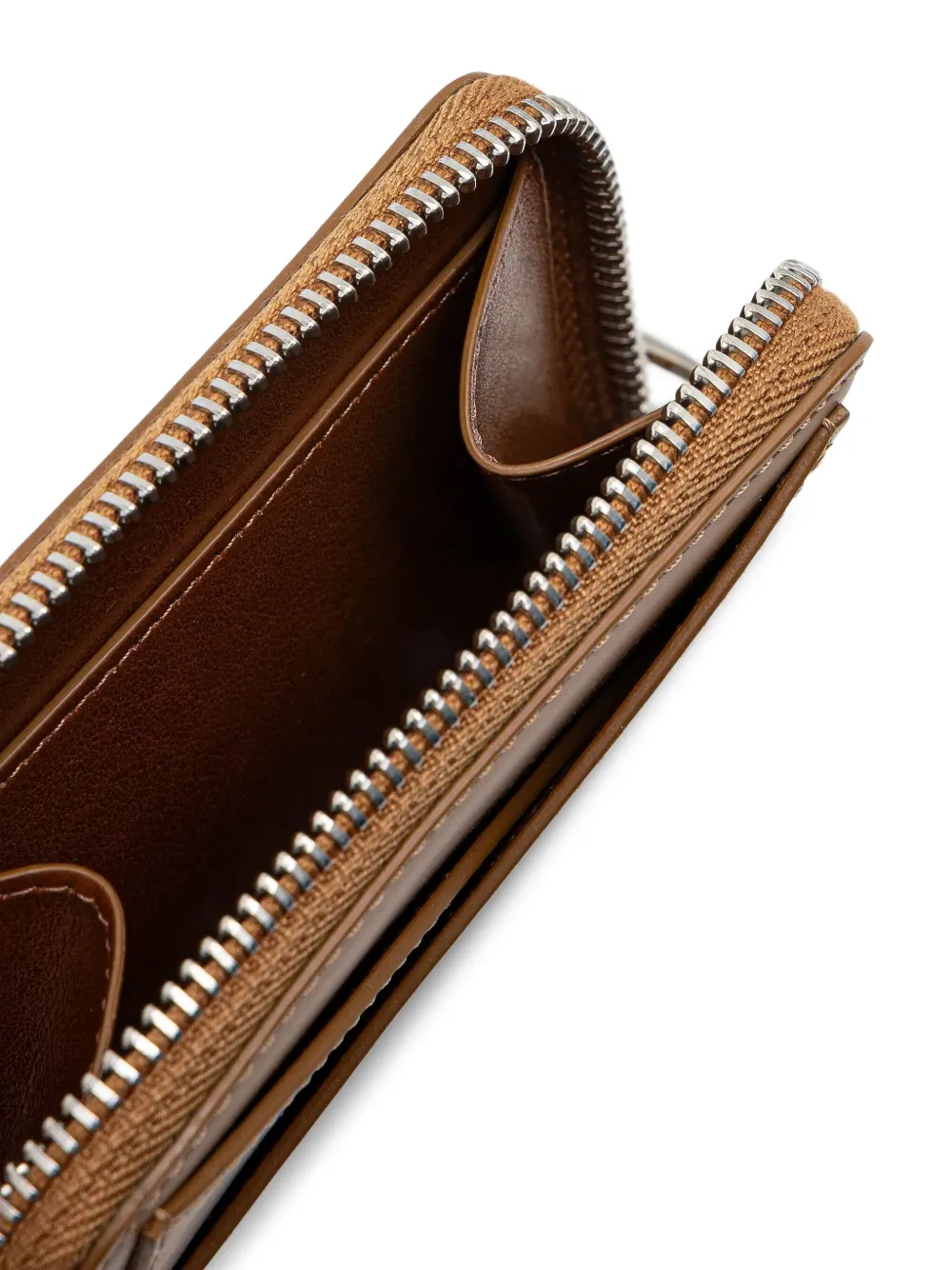 Mm6 Maison Margiela Leather Wallet In Brown