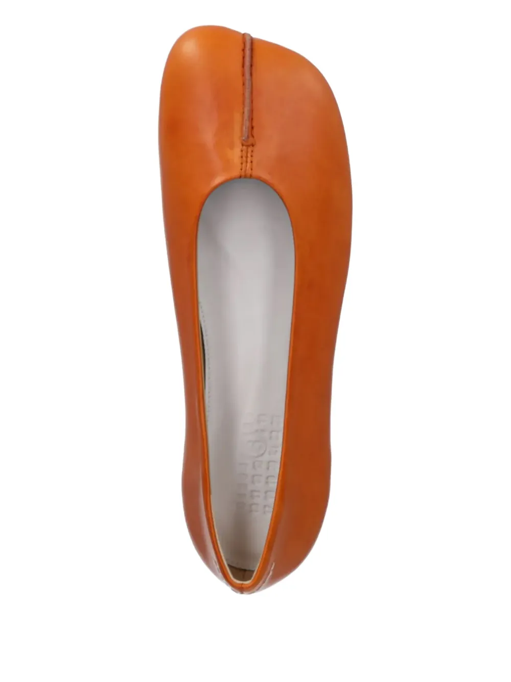 Shop Mm6 Maison Margiela Stitch-out Ballerinas