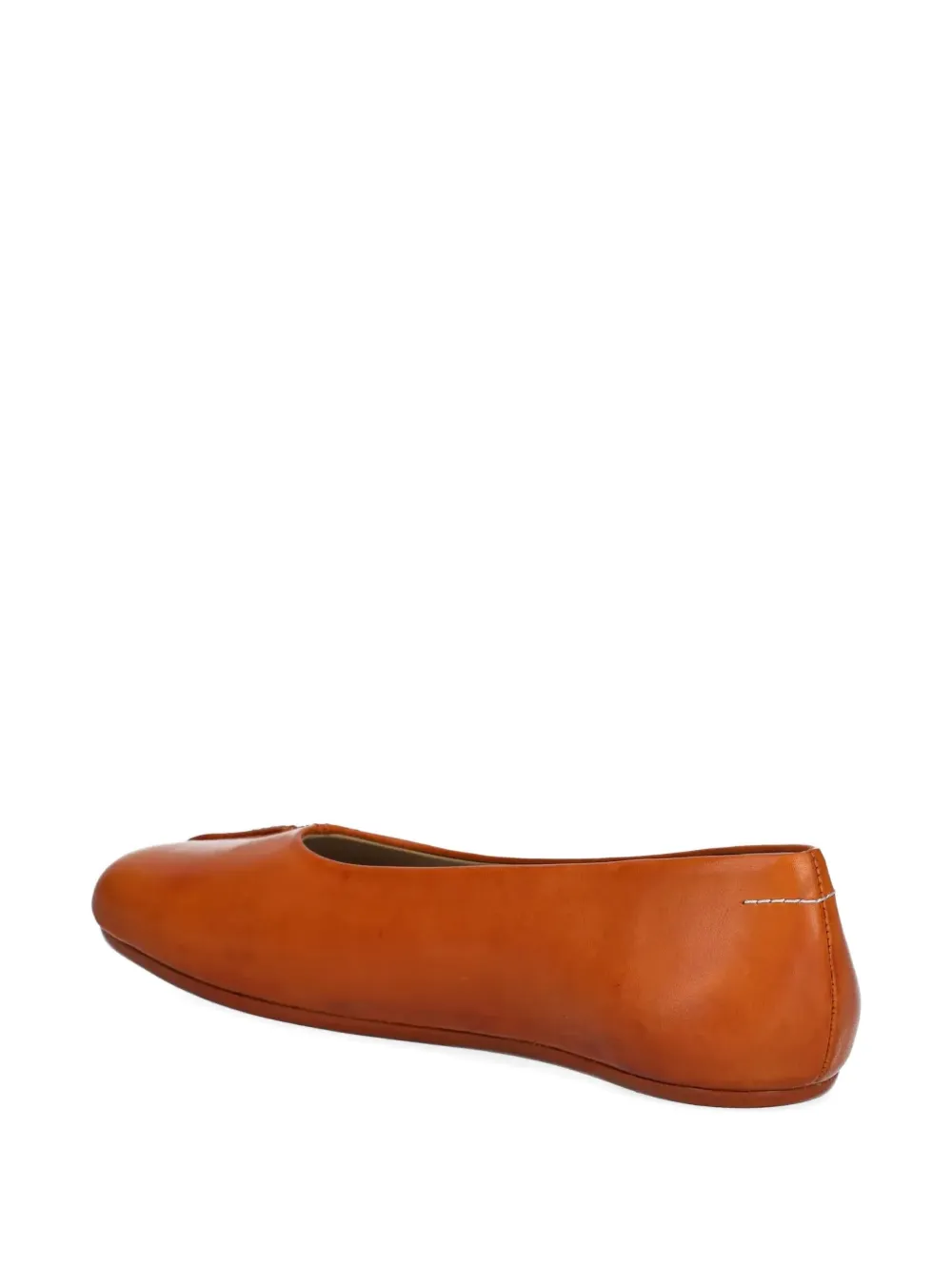 Shop Mm6 Maison Margiela Stitch-out Ballerinas