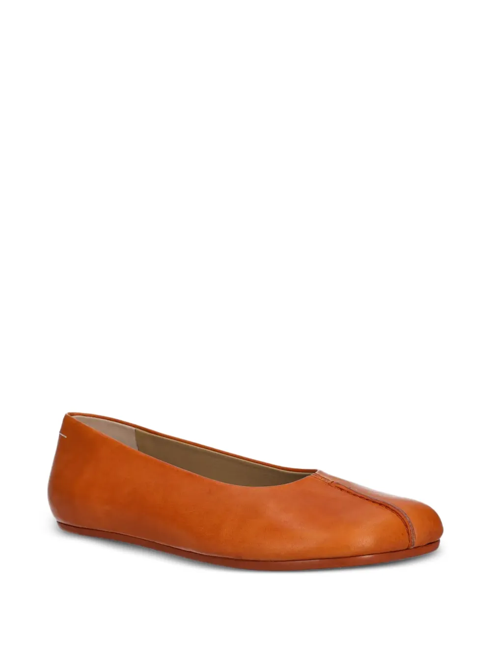 MM6 Maison Margiela stitch-out ballerinas Orange