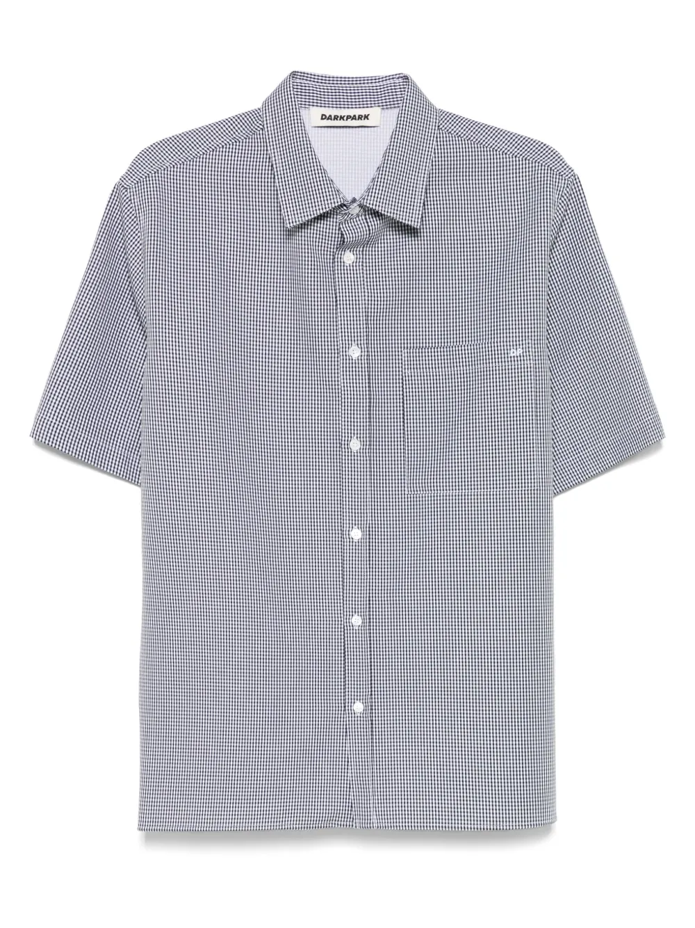 DARKPARK camisa con cuadros estampados | negro | Image 1