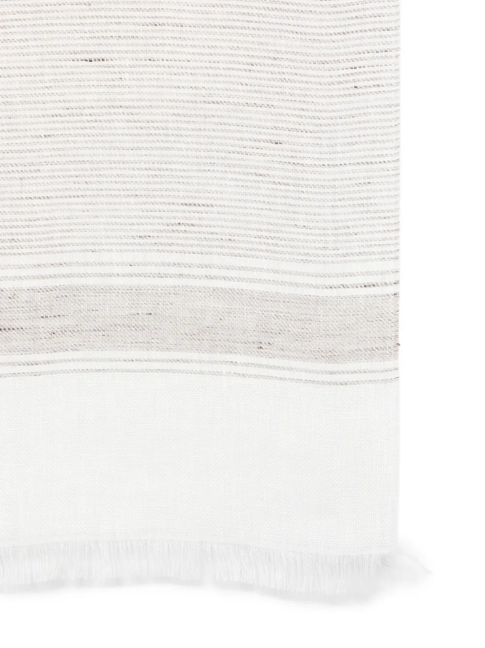 Brunello Cucinelli écharpe à rayures | Homme | Image 2