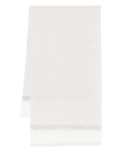 Brunello Cucinelli striped scarf