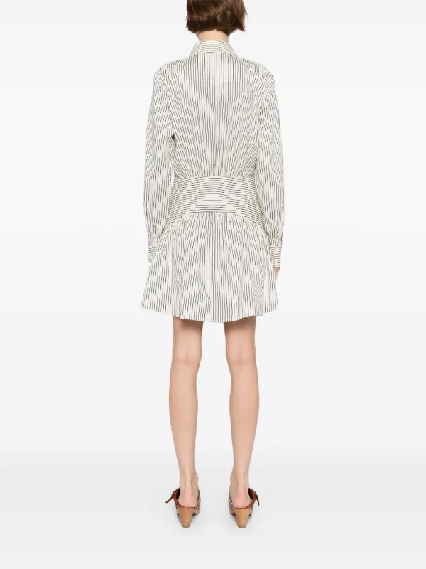 STAUD Rocco Mini Dress | Neutrals | FARFETCH STAUD Rocco Mini Dress | Neutrals | FARFETCH