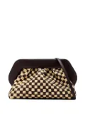 Themoirè Tia woven cross body bag - Black
